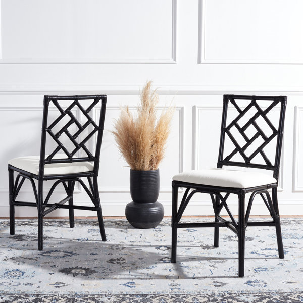 Black discount chippendale chairs